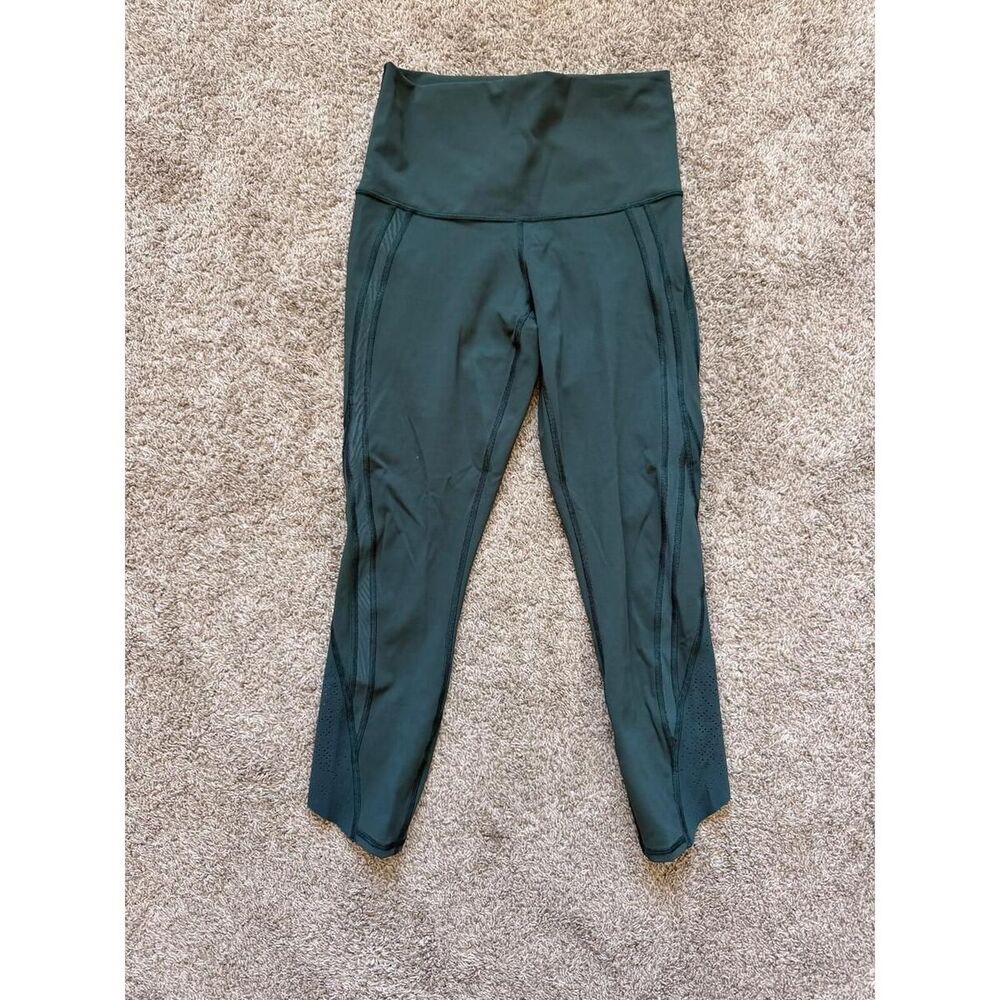 Lululemon Wunder Under Crop Leggings Women's Size 6 Cropped Yoga Workout Pants